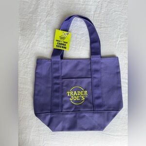 Trader Joe's Limiter Edition MINI Tote Bag, NWT